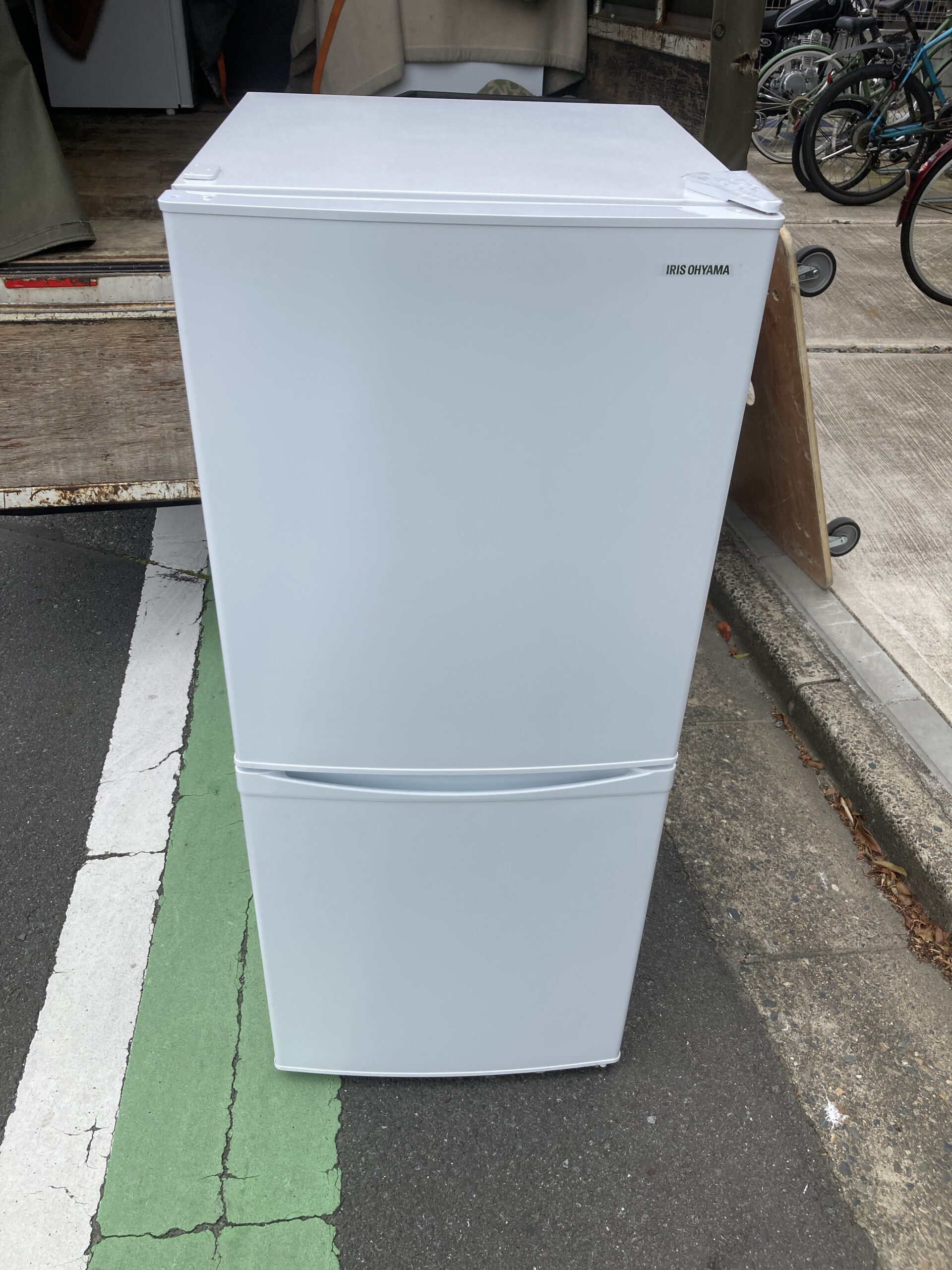 冷蔵庫 IRISOHYAMA 142L 2021年製 IRSD-14A-W|浦安市 堀江での出張買取