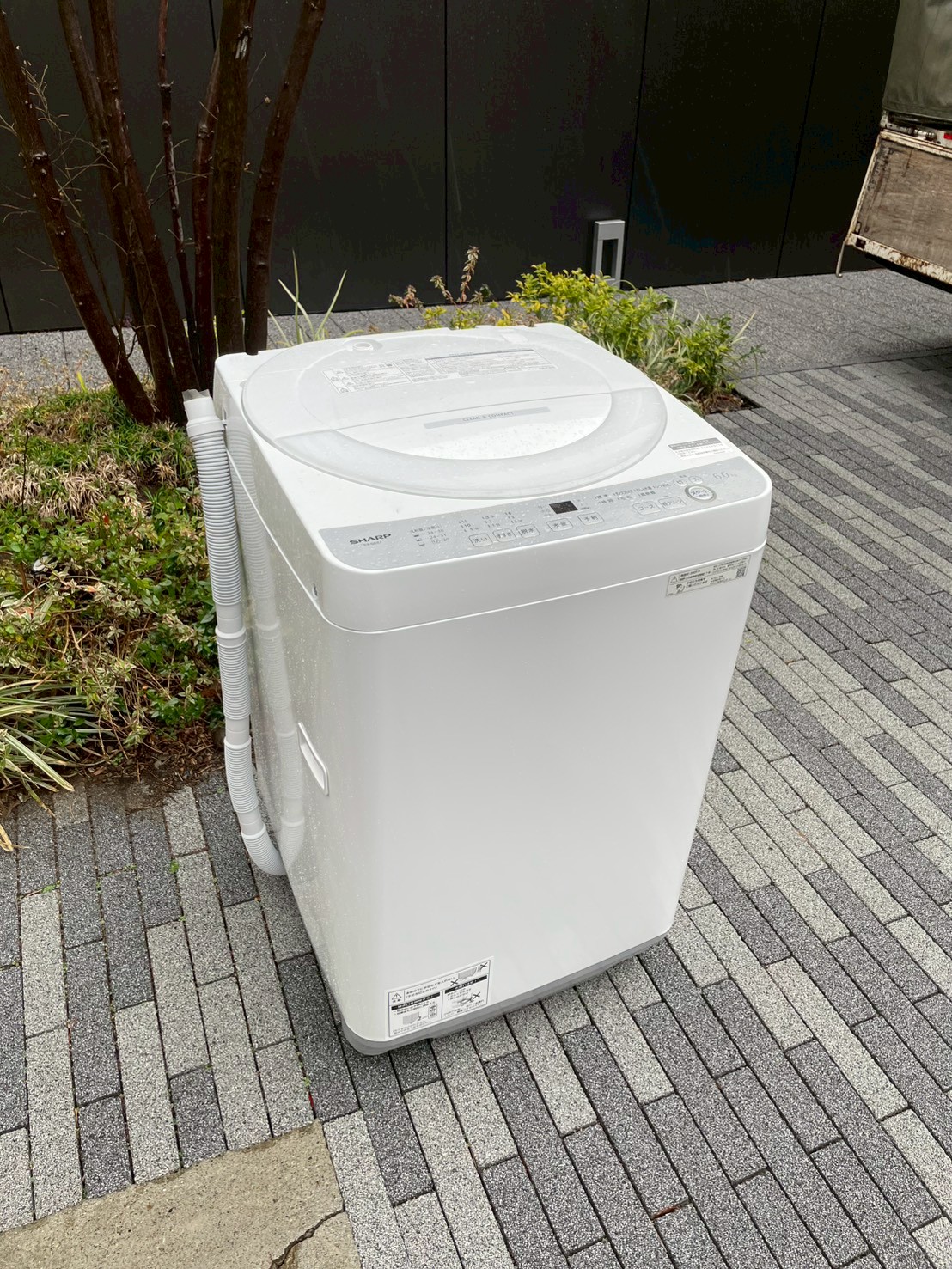 洗濯機 SHARP 6kg 2025年製 ES-GE6J|大田区 羽田での出張買取