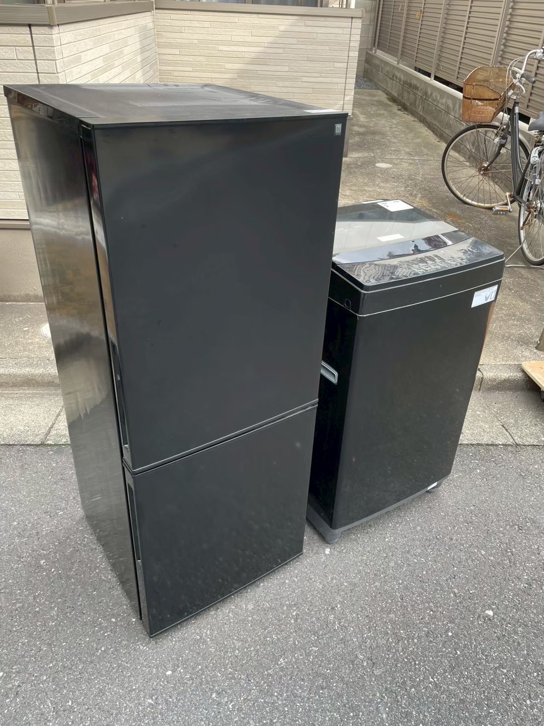 冷蔵庫 ニトリ 140L 2022年製 NTR-140BK・洗濯機 ニトリ 6kg 2022年製 NTR60 BKN|板橋区 赤塚での出張買取