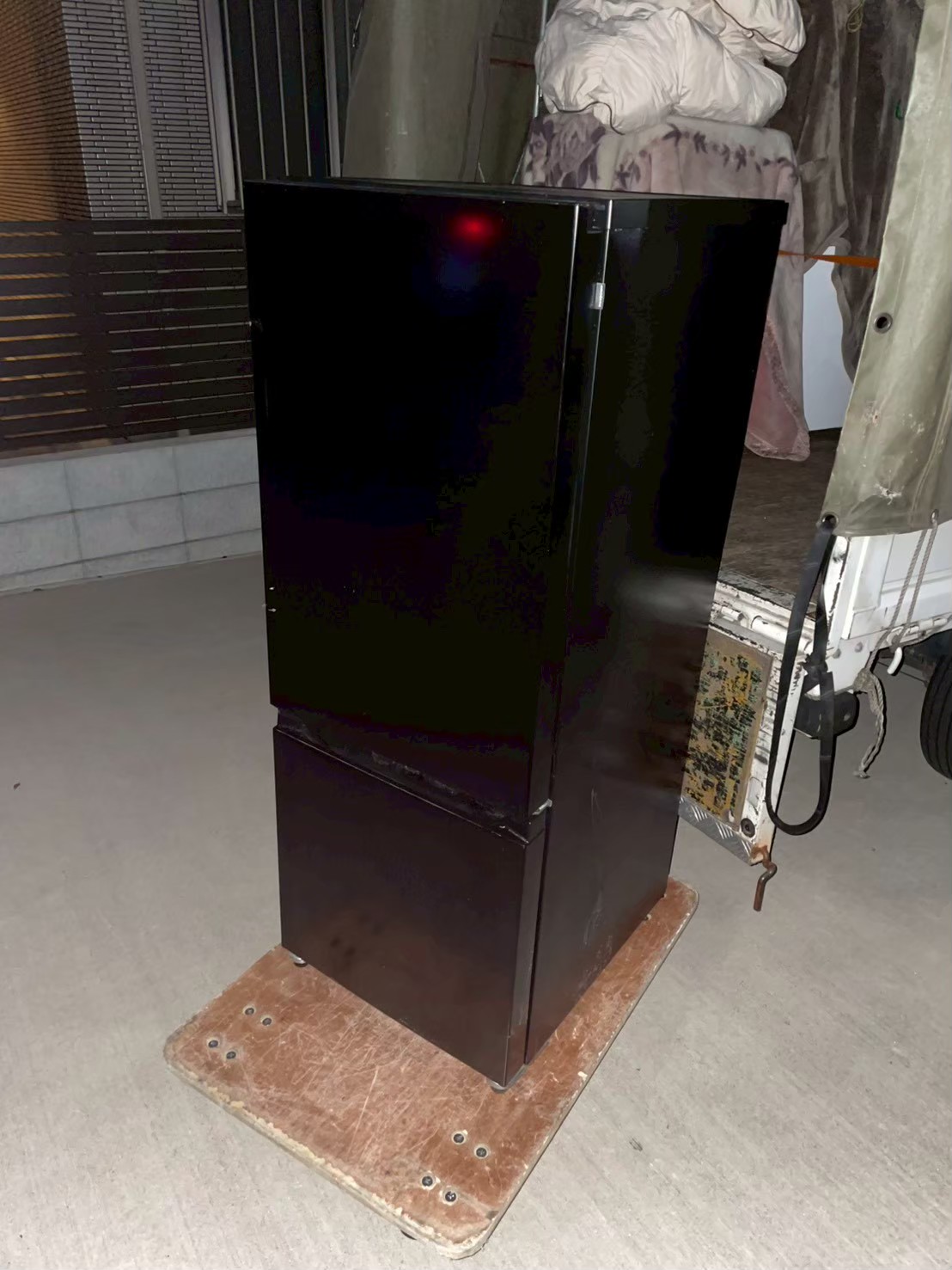 冷蔵庫 TAGlabel 162L 2022年製 AT-RF160-BK|台東区 竜泉での出張買取