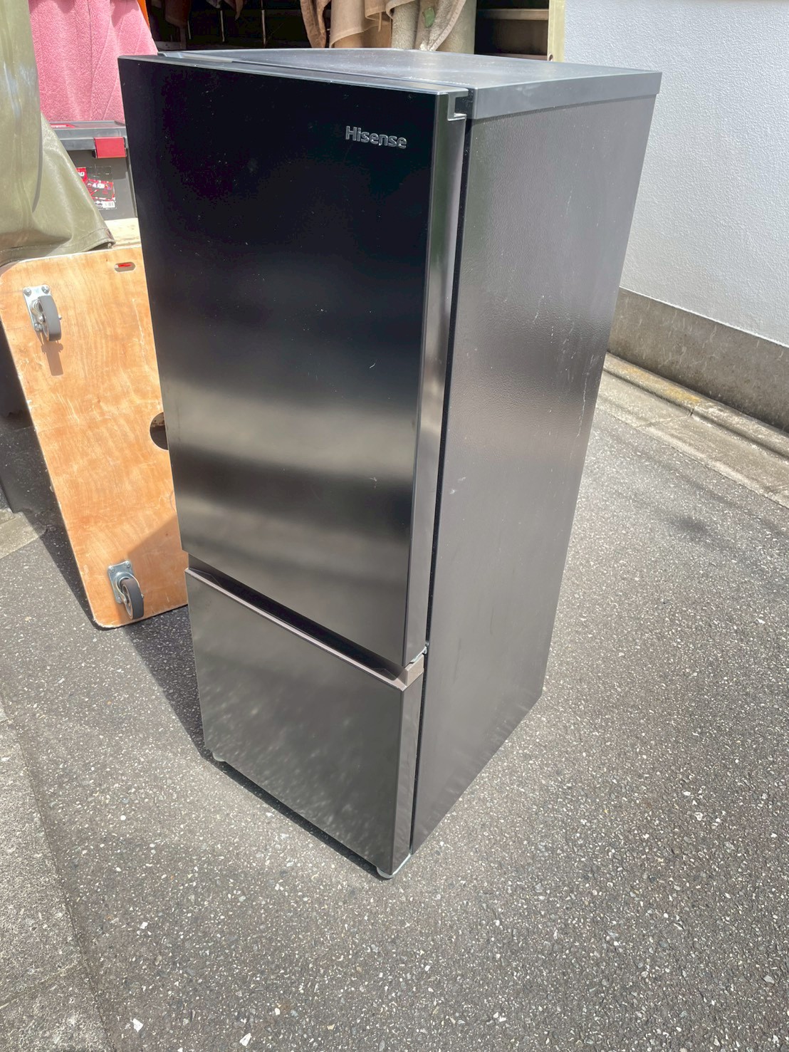 Hisense冷蔵庫 HR-D15FB 162L 2024年製の出張買取事例|台東区元浅草